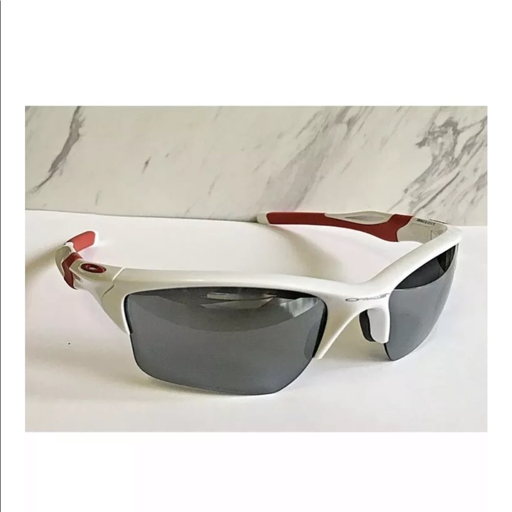 Oakley Half Jacket white/red